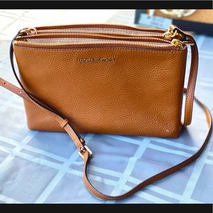 Michael Kors Double Zip Crossbody Purse
